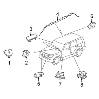 Dodge OE - Restraint Systems - Air Bag Components