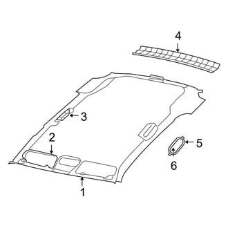 Dodge OE - Roof - Interior Trim