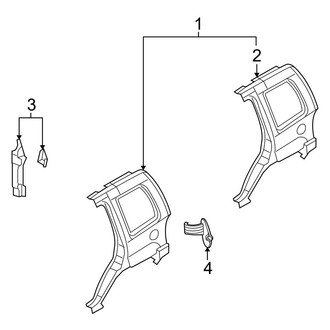 Dodge OE - Quarter Panel & Components