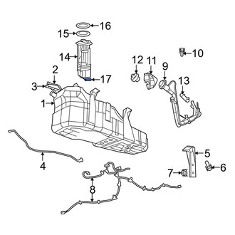 Dodge OE - Fuel Sender and Hanger Assembly