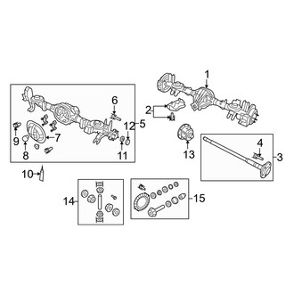 Dodge OE - Rear Suspension - Axle & Differential (RWD)