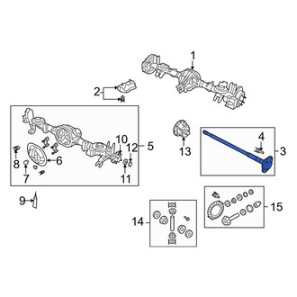 Dodge OE - Rear Drive Axle Shaft