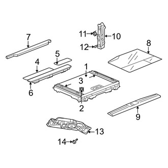 Dodge OE - Rear Body & Floor - Interior Trim (Non-Sliding Floor)
