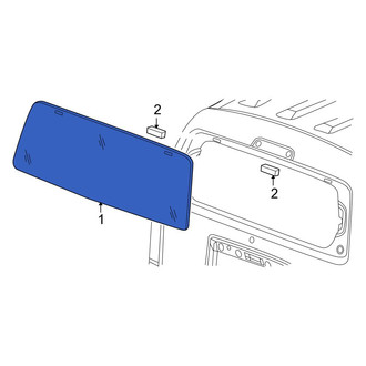 Dodge OE - Rear Liftgate Glass
