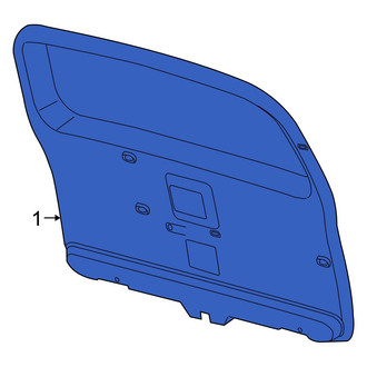 Dodge OE - Rear Liftgate Trim