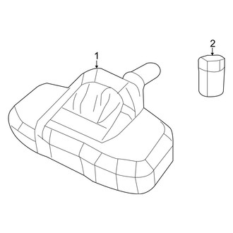 Dodge OE - Electrical - Tire Pressure Monitor Components (Limited Hybrid)