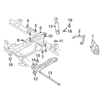 Dodge OE - Front Suspension - Suspension Components (FULL HYBRID EV-GAS (FHEV))