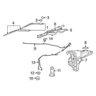 Dodge OE - Windshield - Wiper & Washer Components