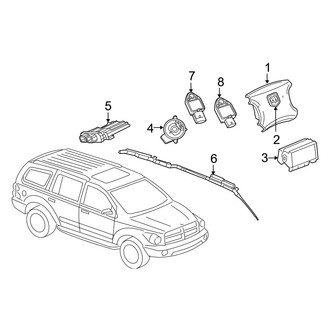 Dodge OE - Restraint Systems - Air Bag Components (FULL HYBRID EV-GAS (FHEV))