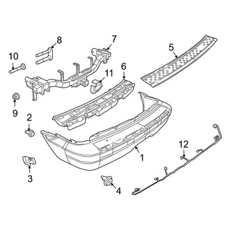 Dodge OE - Rear Bumper - Bumper & Components (Limited Hybrid)