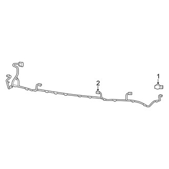 Dodge OE - Front Bumper - Electrical Components