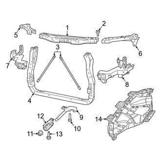 Dodge OE - Radiator Support