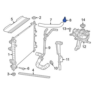 Dodge OE - Lower Radiator Hose Clamp