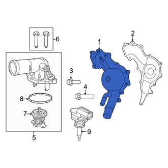 Dodge OE - Engine Water Pump
