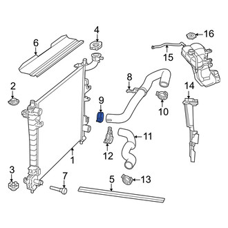 Dodge OE - Lower Radiator Hose Clamp