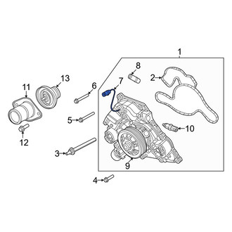 Dodge OE - Engine Water Pump Drain Plug