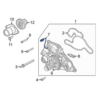 Dodge OE - Engine Water Pump Sleeve