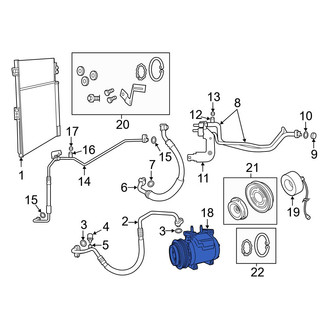 Dodge OE - A/C Compressor