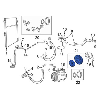 Dodge OE - A/C Compressor Clutch Pulley