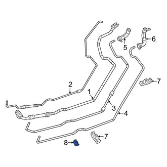 Dodge OE - Engine Coolant Pipe Clip