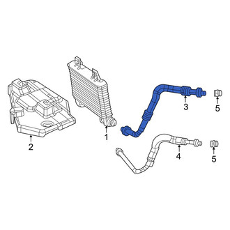 Dodge OE - Engine Oil Cooler Line