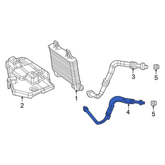 Dodge OE - Engine Oil Cooler Line