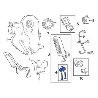 Dodge OE - Rear A/C Expansion Valve