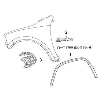 Dodge OE - Fender - Exterior Trim