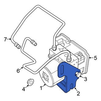 Dodge OE - ABS Modulator Bracket