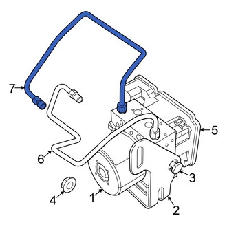 Dodge OE - Brake Hydraulic Line