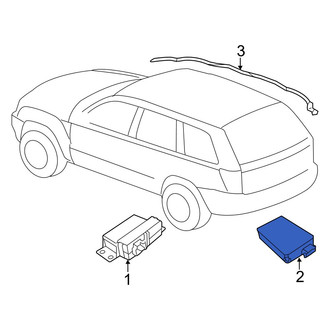 Dodge OE - Blind Spot Detection System Warning Sensor