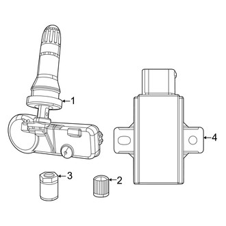 Dodge OE - Electrical - Tire Pressure Monitor Components