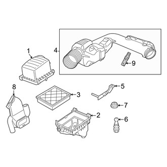 Dodge OE - Engine - Air Inlet (3.6L)