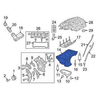 Dodge OE - Upper Engine Oil Pan