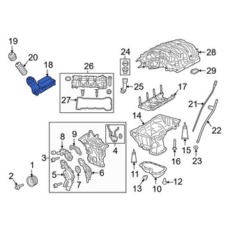 Dodge OE - Engine Oil Filter Housing
