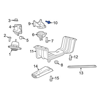 Dodge OE - Automatic Transmission Mount Bolt