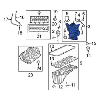 Dodge OE - Engine Timing Cover