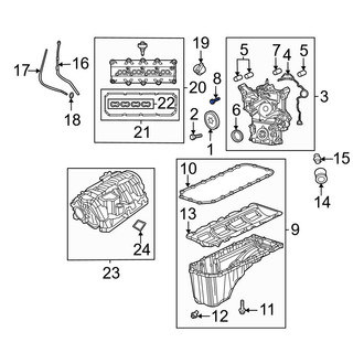 Dodge OE - Engine Timing Cover Bolt