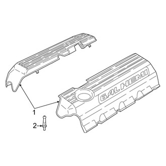 Dodge OE - Engine Appearance Cover (6.4L)