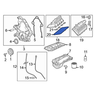 Dodge OE - Engine Valve Cover Gasket
