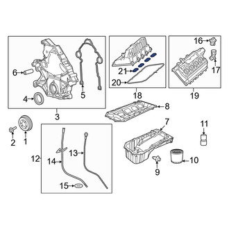 Dodge OE - Engine Valve Cover Gasket