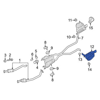 Dodge OE - Exhaust Muffler