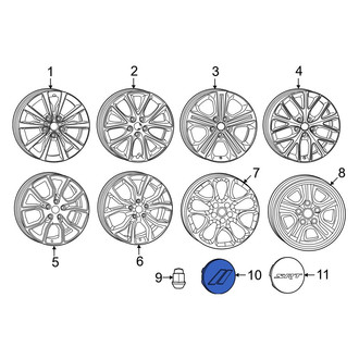 Dodge OE - Wheel Cap