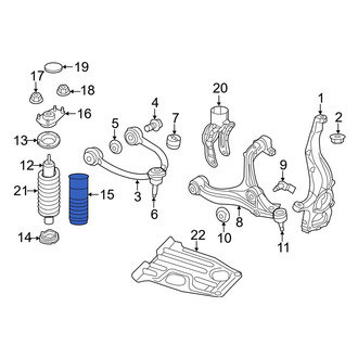 Dodge OE - Front Suspension Shock Absorber Bellows