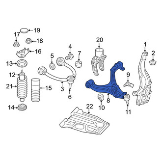 Dodge OE - Front Left Lower Suspension Control Arm