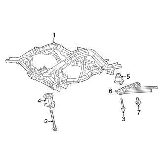 Dodge OE - Front Suspension - Suspension Mounting
