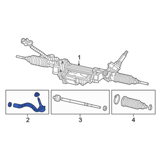 Dodge OE - Inner Steering Tie Rod End