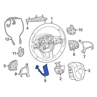 Dodge OE - Left Steering Wheel Trim