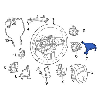 Dodge OE - Right Upper Steering Wheel Trim