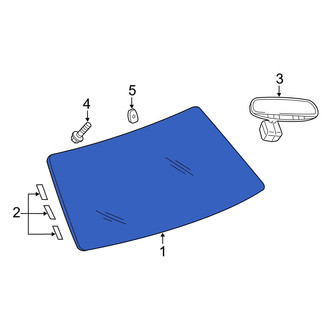 Dodge OE - Front Windshield